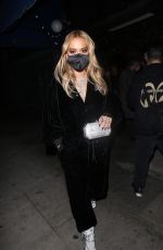 RITA ORA at La Poubelle Bistro in Los Angeles 10/21/2021