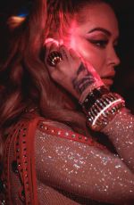 RITA ORA Behind the Scenes at Eiffel Tower for Lanvin in Paris 09/30/2021