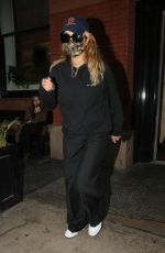RITA ORA Leaves Mercer Hotel in New York 09/30/2021