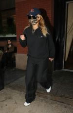 RITA ORA Leaves Mercer Hotel in New York 09/30/2021