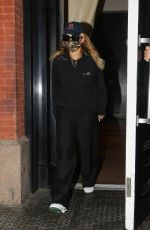 RITA ORA Leaves Mercer Hotel in New York 09/30/2021