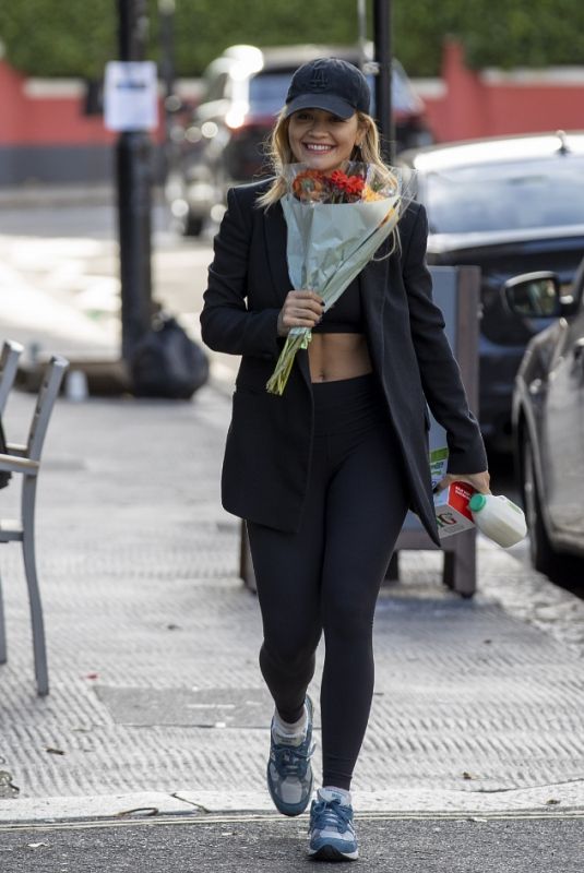 RITA ORA Out and About in London 10/24/2021