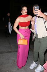 ROSALIA Arrives at Launch of Her MAC Collaboration at Delilah in West Hollywood 10/04/2021