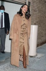 ROSARIO DAWSON Leaves Live with Kelly and Ryan in New York 10/14/2021