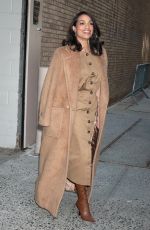 ROSARIO DAWSON Leaves Live with Kelly and Ryan in New York 10/14/2021