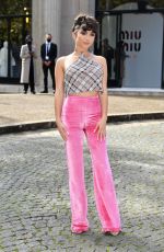 ROWAN BLANCHARD at Miu Miu Womenswear Spring/Summer 2022 Show in Paris 10/05/2021