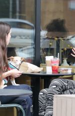 RUMER and SCOUT WILLIS at Erewhon in Silverlake 10/23/2021