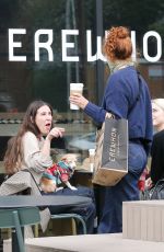 RUMER and SCOUT WILLIS at Erewhon in Silverlake 10/23/2021