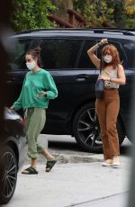 RUMER and TALLULAH WILLIS Out in Los Angeles 10/07/2021