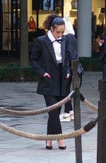 RUTH NEGGA Arrives at Ham Yard Hotel in London 10/10/2021