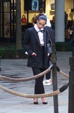 RUTH NEGGA Arrives at Ham Yard Hotel in London 10/10/2021