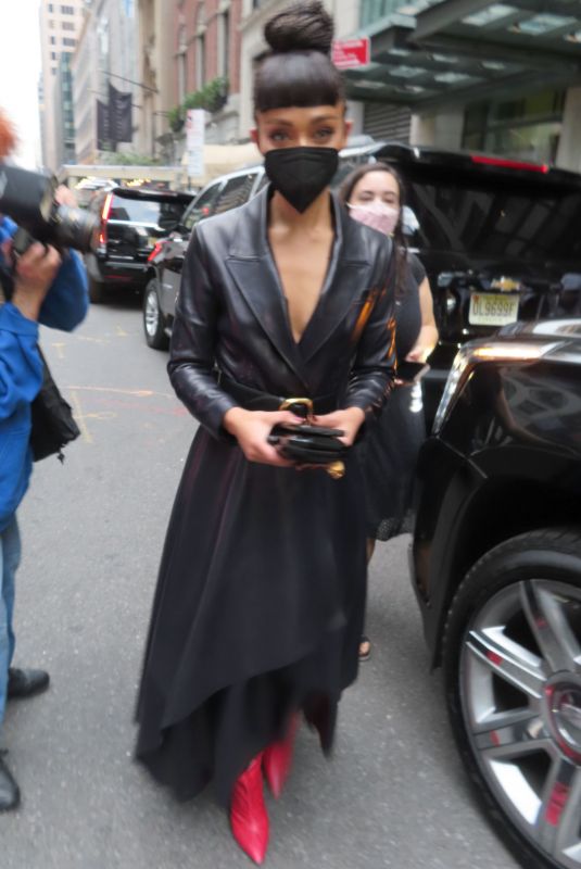 RUTH NEGGA Heading to Passing Premiere in New York 10/03/2021