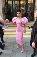 RUTH NEGGA Leaves Her Hotel in London 10/10/2021