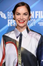 RUTH WILSON at True Things Premiere at Bfi London Film Festival 10/10/2021