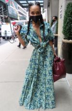 RUTHE NEGGA Out and About in New York 10/04/2021