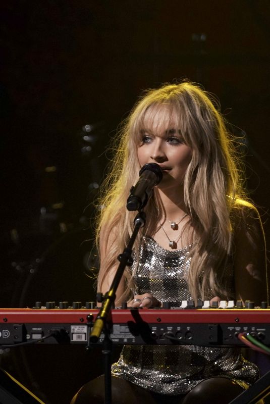 SABRINA CARPENTER Performs at Tonight Show Starring Jimmy Fallon in New York 10/29/2021