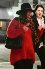 SADIE FROST Out with Friends in London 10/26/2021