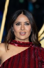 SALMA HAYEK at Eternals Gala Screening at BFI Imax Waterloo in London 10/27/2021