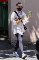 SAMANTHA JADE Out for Coffee in Sydney 10/18/2021