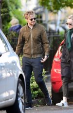 SAOIRSE RONAN and Jack Lowden Out in London 10/03/2021