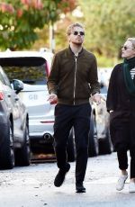 SAOIRSE RONAN and Jack Lowden Out in London 10/03/2021