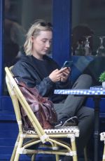 SAOIRSE RONAN Out and About in London 09/30/2021