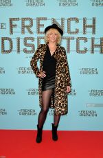 SARA MORTENSEN at The French Dispatch Premiere in Paris 10/24/2021