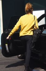 SARAH HYLAND Out and About in Los Angeles 10/04/2021