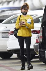 SARAH HYLAND Out and About in Los Angeles 10/04/2021