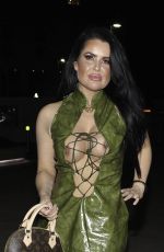SARAH LONBOTTOM Arrives at Foodwell Bar in Manchester 10/16/2021