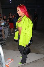 SAWEETIE Arrives at Los Angeles Lakers Basketball Game 10/19/2021