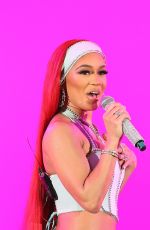 SAWEETIE at 8th Annual We Can Survive Concert in Los Angeles 10/23/2021