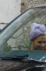 SCARLETT JOHANSSON on the Set of Asteroid City in Madrid 10/10/2021
