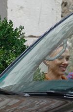 SCARLETT JOHANSSON on the Set of Asteroid City in Madrid 10/10/2021