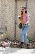 SCOUT WILLIS Out for Coffee with Friends in Silver Lake 10/24/2021