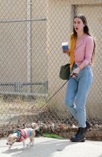 SCOUT WILLIS Out for Coffee with Friends in Silver Lake 10/24/2021