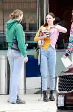 SCOUT WILLIS Out for Coffee with Friends in Silver Lake 10/24/2021