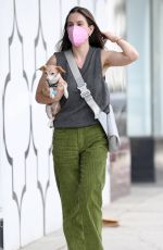 SCOUT WILLIS Out Shopping with Her Dog in Los Angeles 10/07/2021