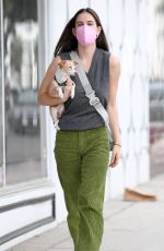 SCOUT WILLIS Out Shopping with Her Dog in Los Angeles 10/07/2021