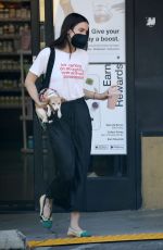 SCOUT WILLIS Out with Her Dog in West Hollywood 10/27/2021