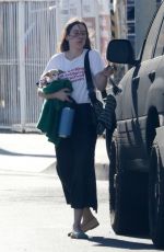 SCOUT WILLIS Out with Her Dog in West Hollywood 10/27/2021