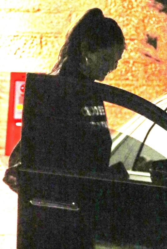 SELENA GOMEZ Leaves a Studio in Los Angeles 10/01/2021