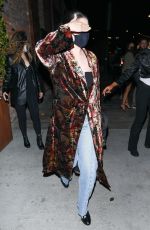 SELENA GOMEZ Out for Dinner at TAO in Hollywood 10/09/2021 