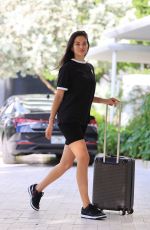 SHANINA SHAIK Arrives at Michael Kors X 007 Event in Miami 10/27/2021