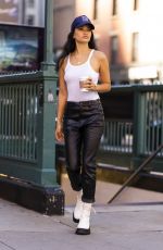 SHANINA SHAIK Out and About in New York 09/29/2021