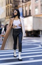 SHANINA SHAIK Out and About in New York 09/29/2021