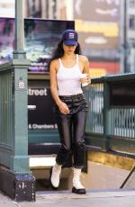 SHANINA SHAIK Out and About in New York 09/29/2021