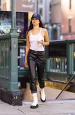 SHANINA SHAIK Out and About in New York 09/29/2021
