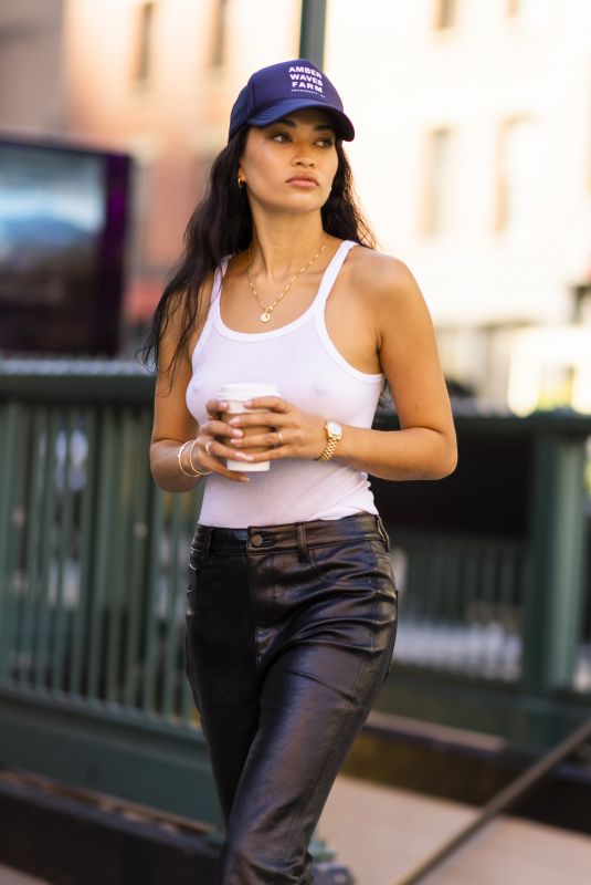 SHANINA SHAIK Out and About in New York 09/29/2021