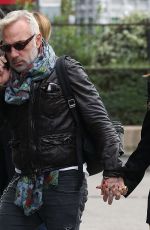 SHARON FONSECA and Gianluca Vacchi Out in Milan 10/25/2021